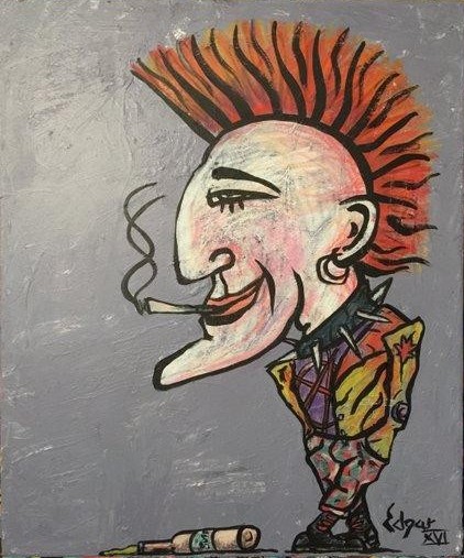 CHILLBILL painting by Edgar Kohn